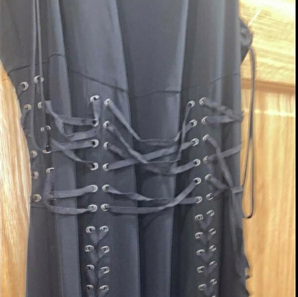 Haute Hippie Philosophers Stone  Crepe Gown - Picture 7 of 12